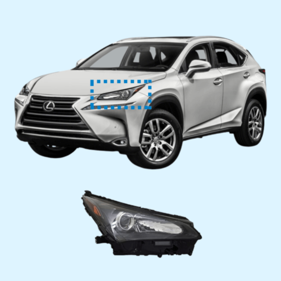 شمعة NX 200T 2015 HEAD LIGHT