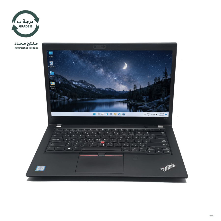 لينوفو ثينكباد الجيل الثامن intel core i5-T480s-8GB -512GB - شاشة تدعم اللمس