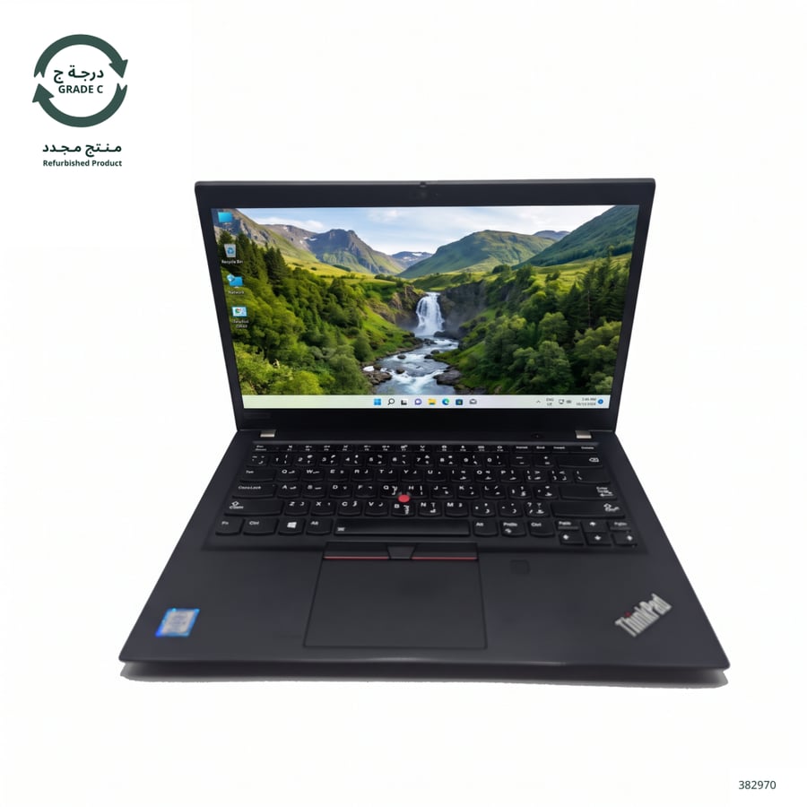 لينوفو ثينكباد الجيل الثامن intel core i5-T490s-16GB -256GB - شاشة تدعم اللمس