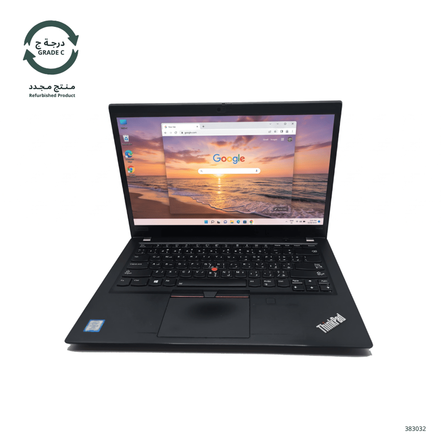 لينوفو ثينكباد الجيل الثامن intel core i5-T490s-16GB -256GB - شاشة تدعم اللمس