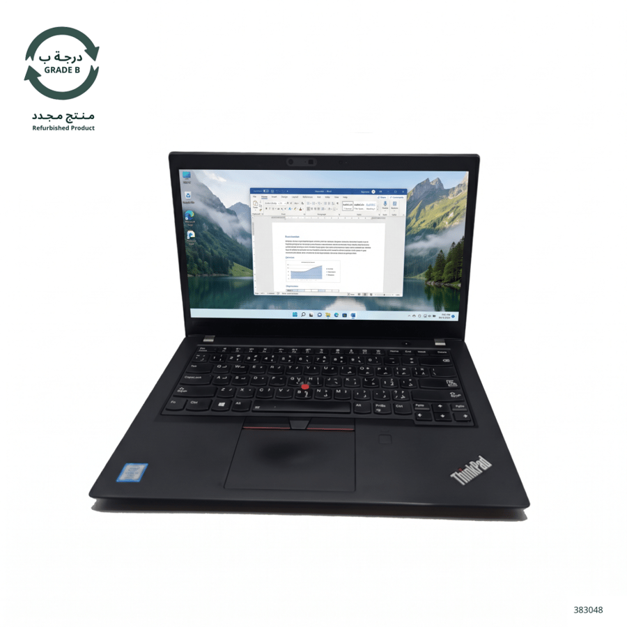 لينوفو ثينكباد الجيل الثامن intel core i5-T490s-16GB -512GB - شاشة تدعم اللمس