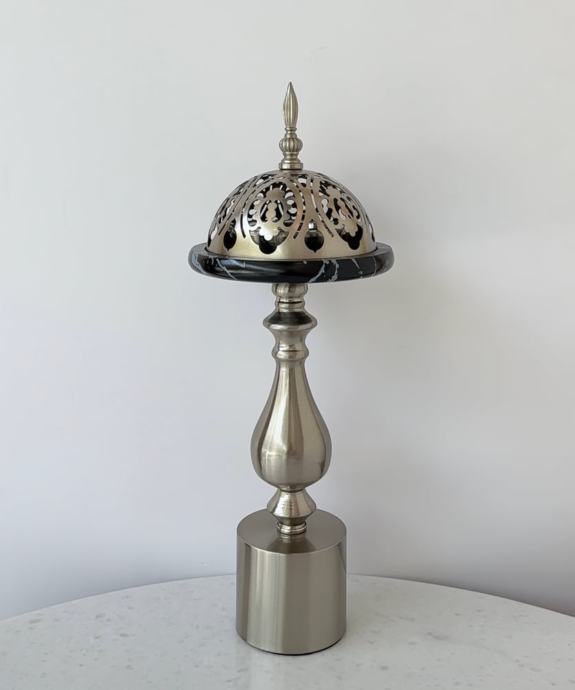 مبخرة نيكل مطفي مع اسود