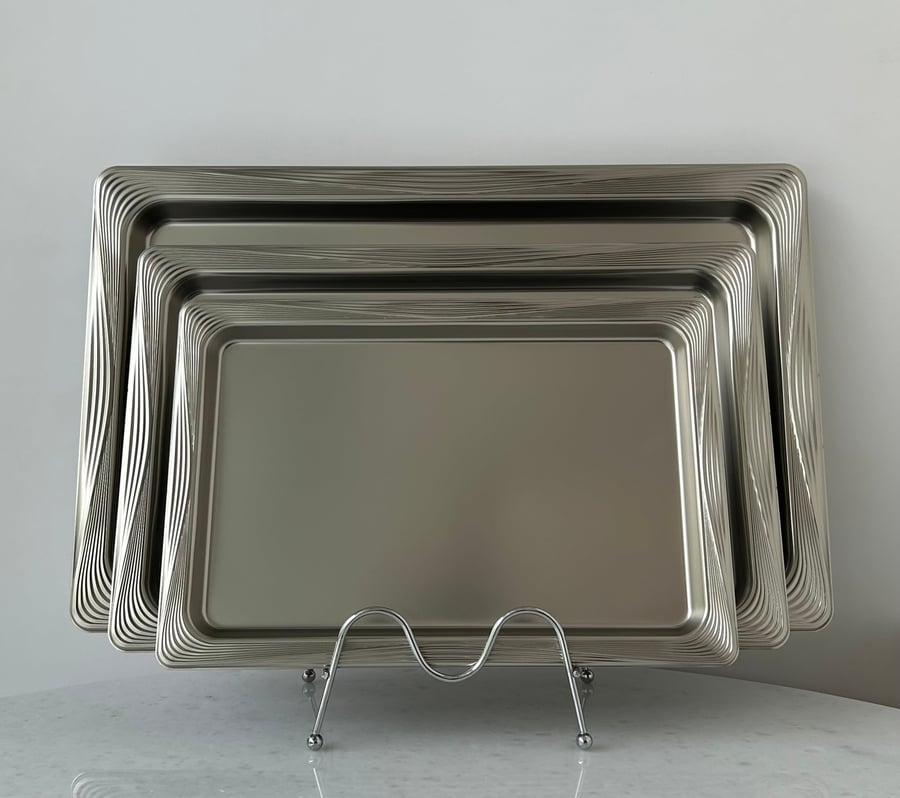 صينية تقديم نيكل مطفي