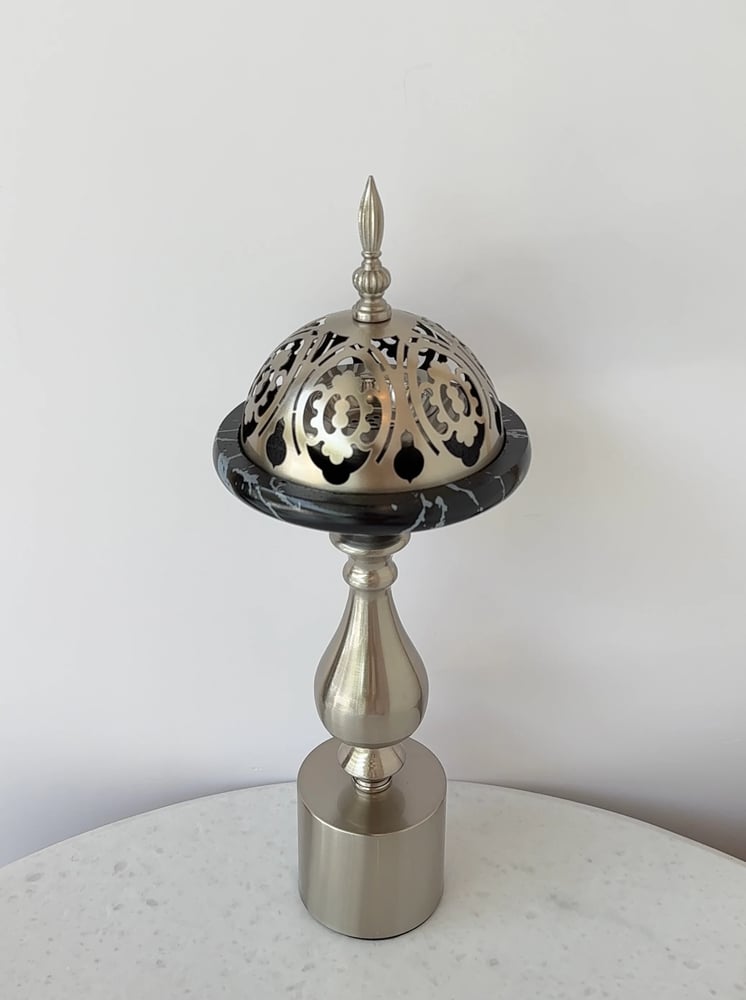 مبخرة نيكل مطفي مع اسود