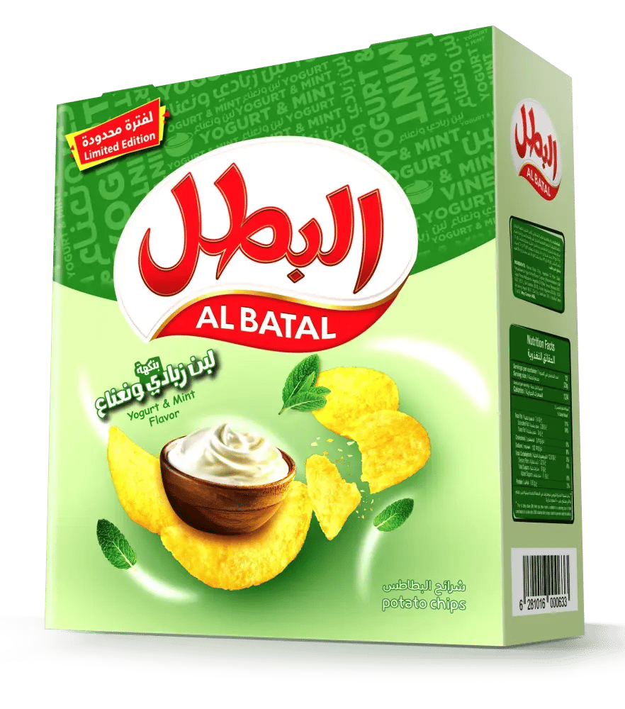 12-البطل زبادي نعناع 23 جرام