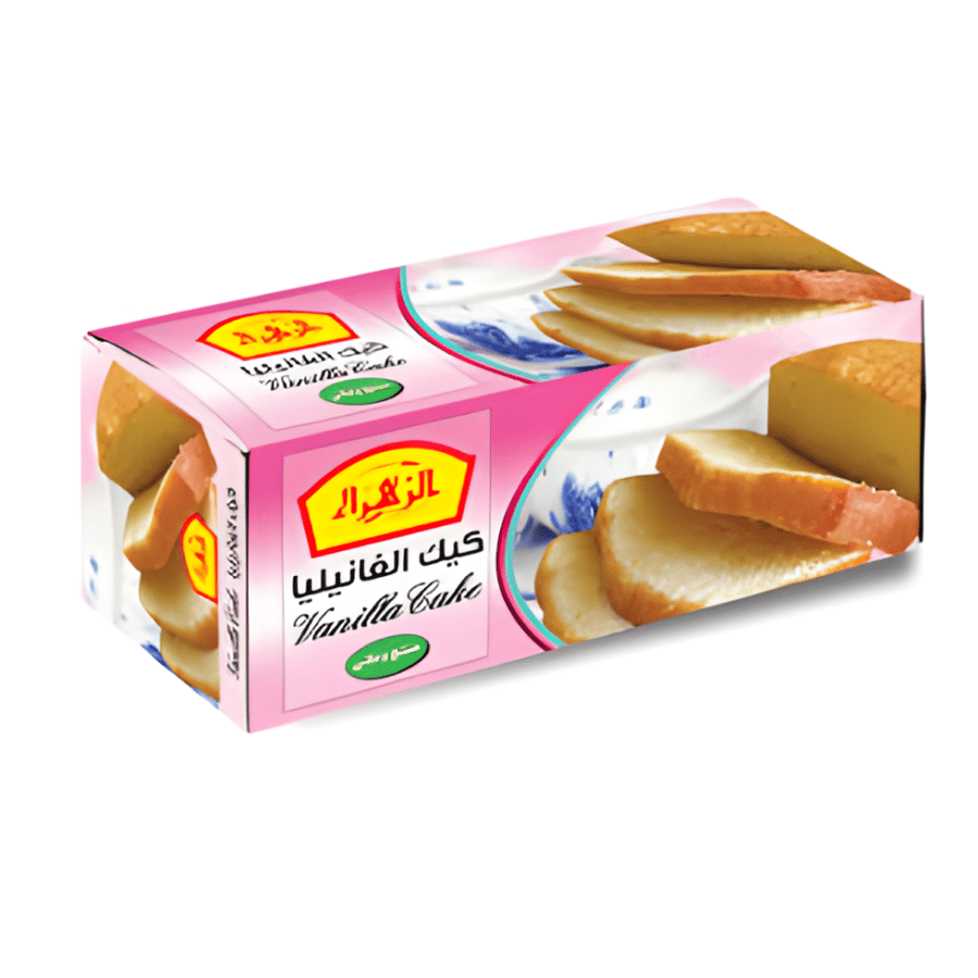 كيك العائلة الزهراء بالفانيليا 210 جرام