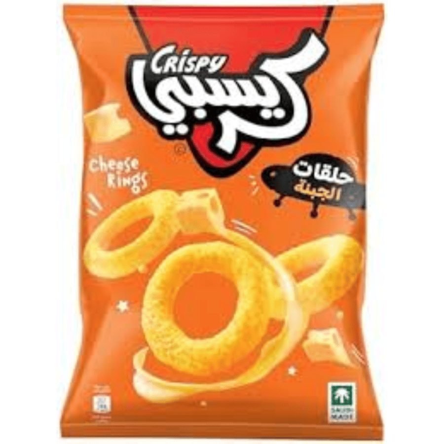 كريسبي حلقات بالجبنة 90 غرام