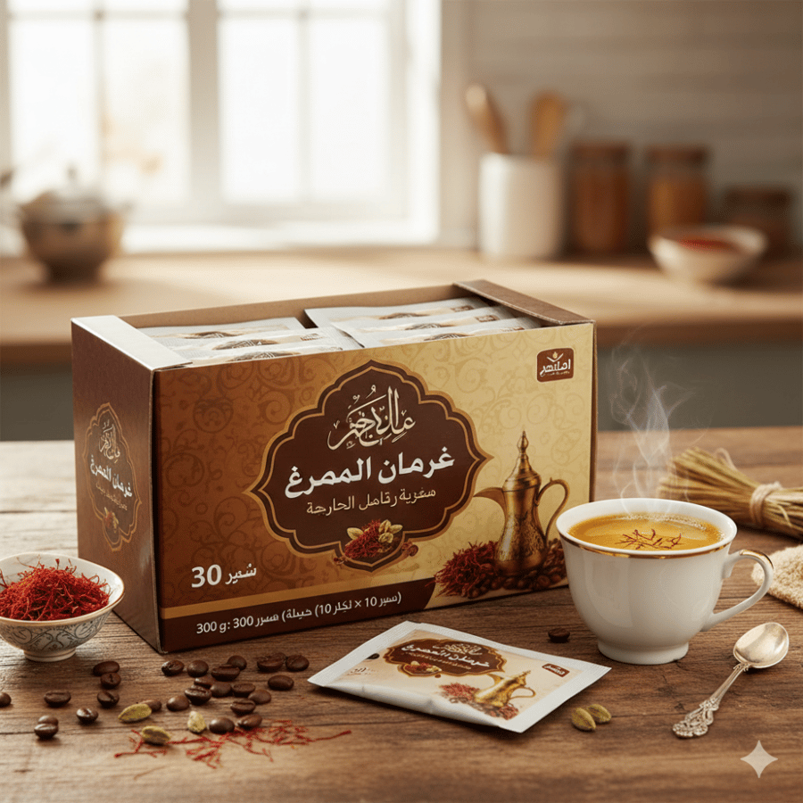 10-قهوه بالزعفران30جرام