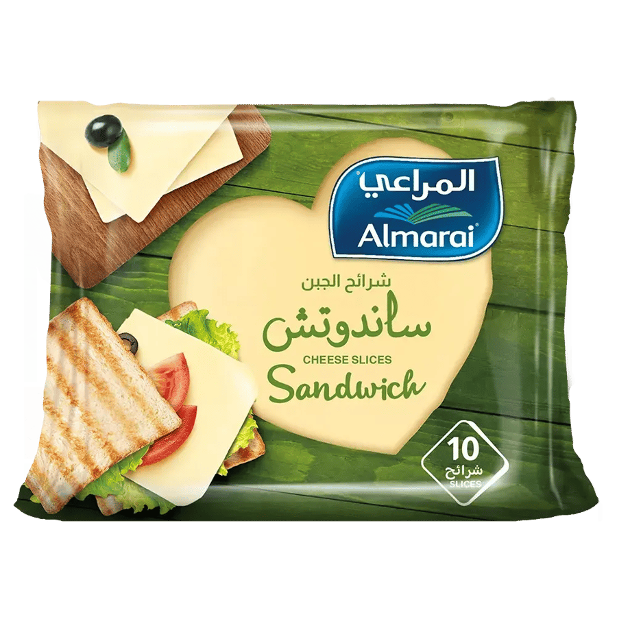 جبن برجر المراعي 10 شرايح
