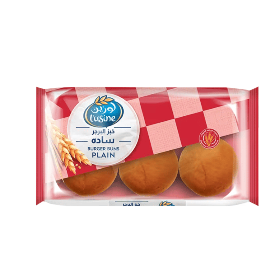 Lauzin plain burger bread 400 grams