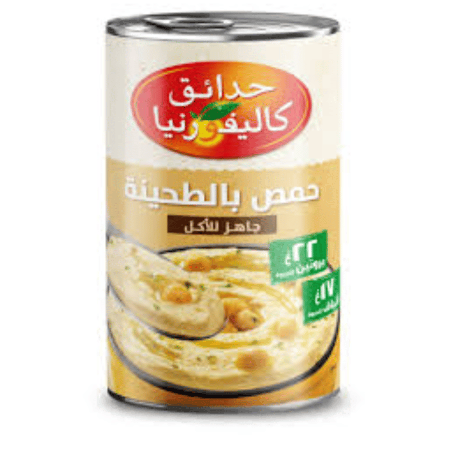 حدائق كاليفورنيا حمص بالطحينة 400 غ