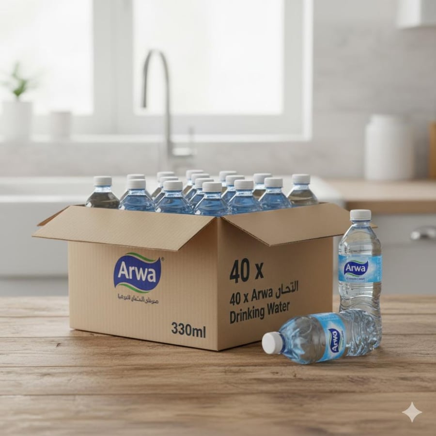 40- Arwa water 330ml