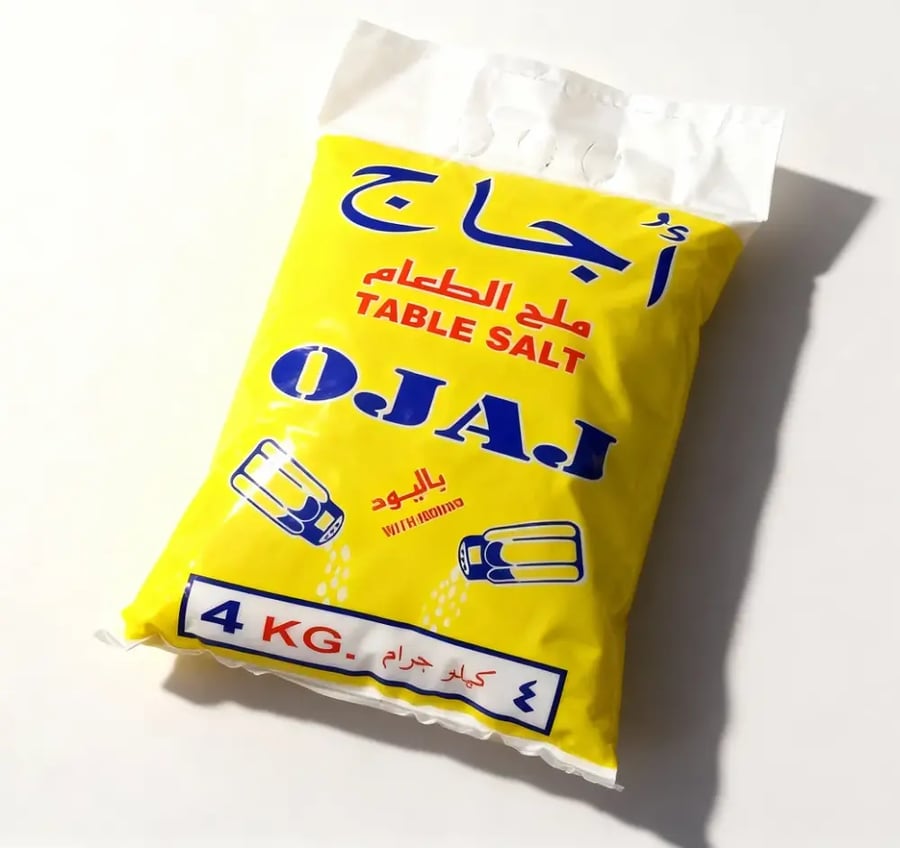 ملح طعام أجاج 4 كيلو