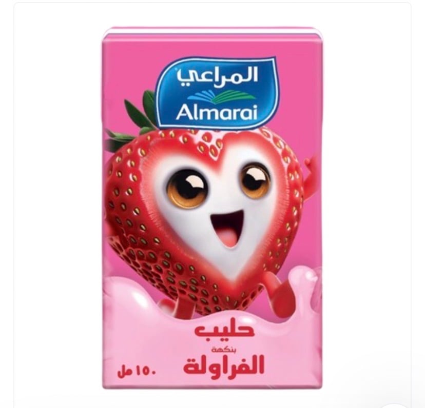 حليب المراعي فراوله 150 مل