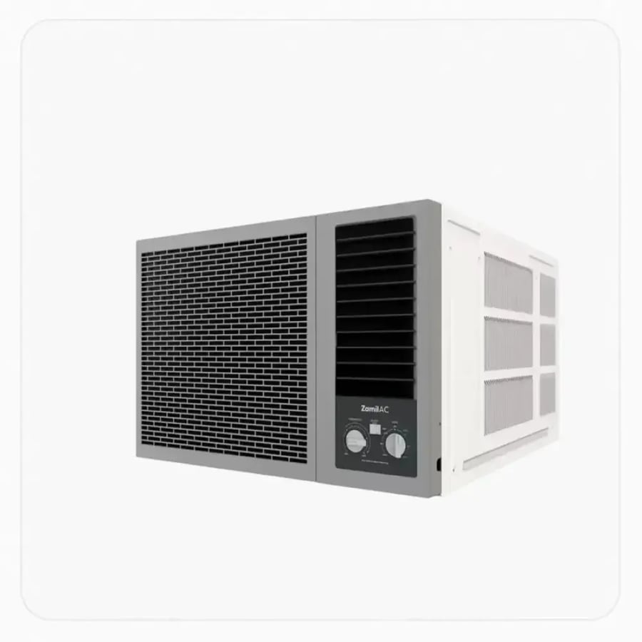 مكيف الزامل شباك 21600 وحدة، حار/بارد – ZHP24CREFMKHW