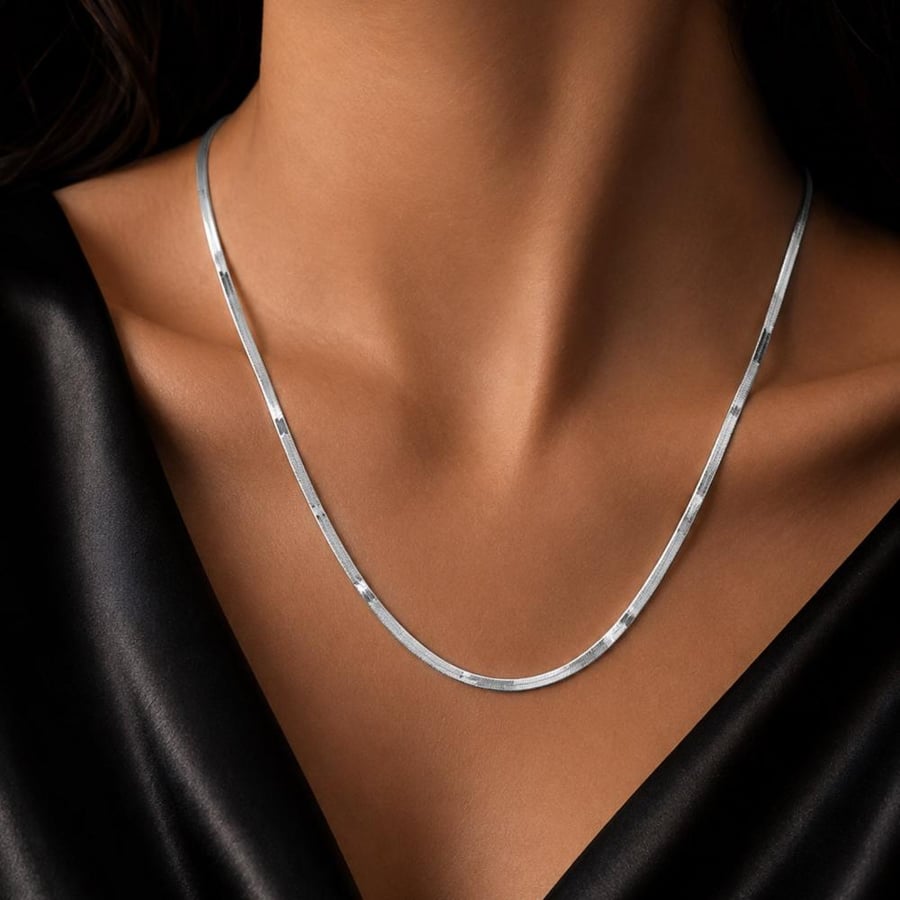 عقد تصميم عالمي فضة عيار 925