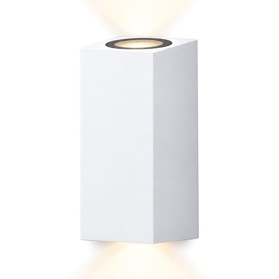 White GU10 Up and Down Gate Wall Light | Four Lines Establishment