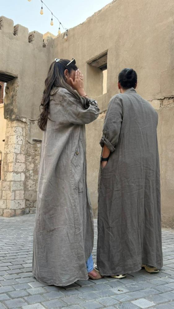 عباية لنن