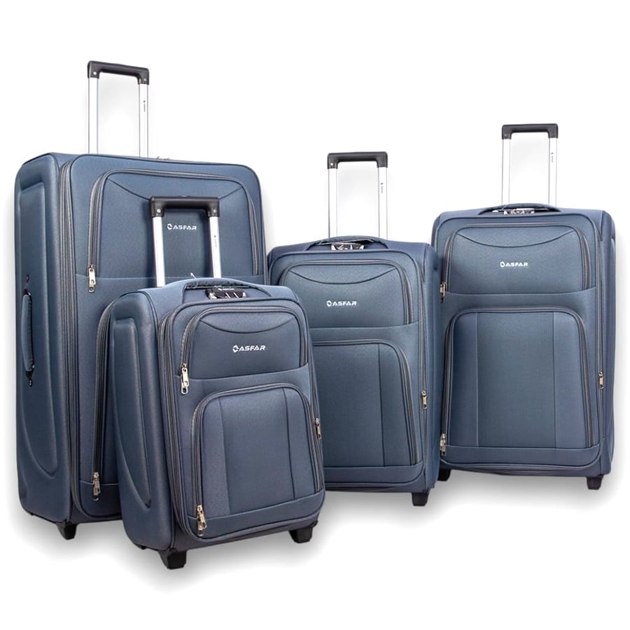Asfar Bags Item No - Y 4751 - DK GREY - 4PCS