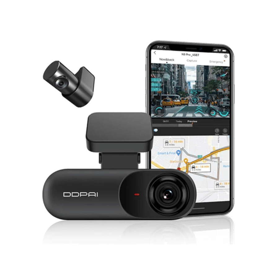 كاميرا داش كام GPS Mola N3 Pro من DDPAI