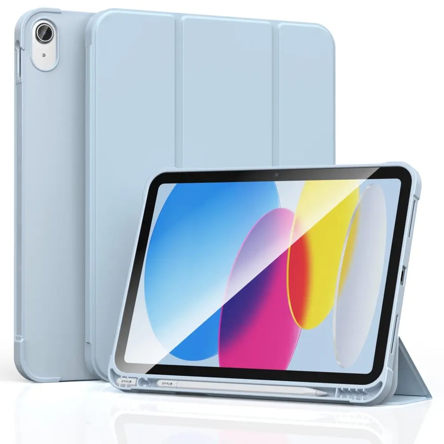 كفر iPad 10th/11th Gen 10.9”-11” مع حامل قلم