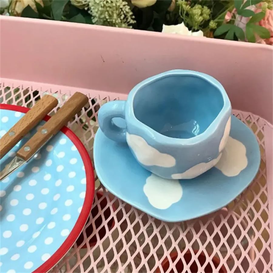كوب سحابة يدوي