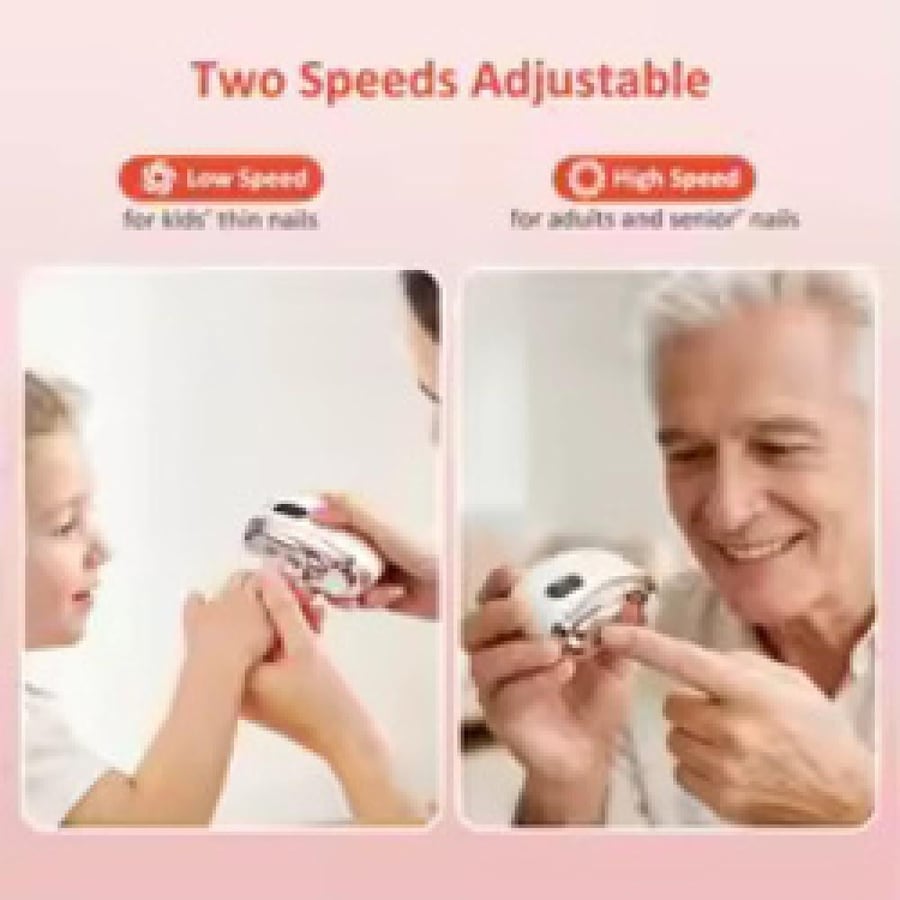 مبرد أظافر كهربائي LED