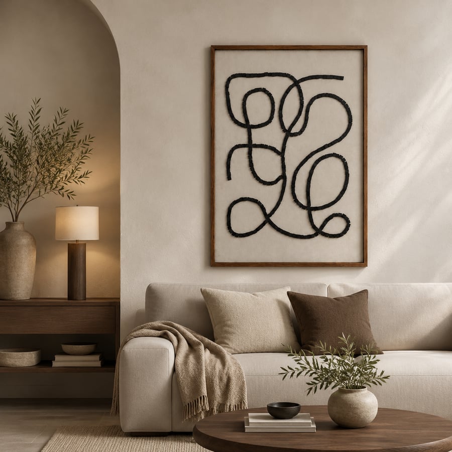 لوحة ديكور مستطيلة مقاس 120 × 80 سم