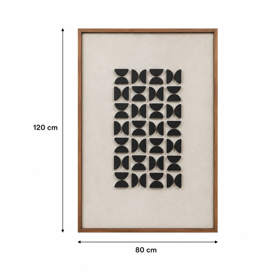 لوحة حائط مستطيلة مقاس 120 × 80 سم