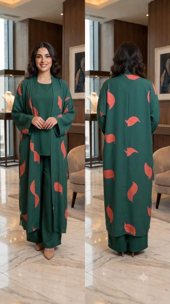 عباية نسائية  ملونة