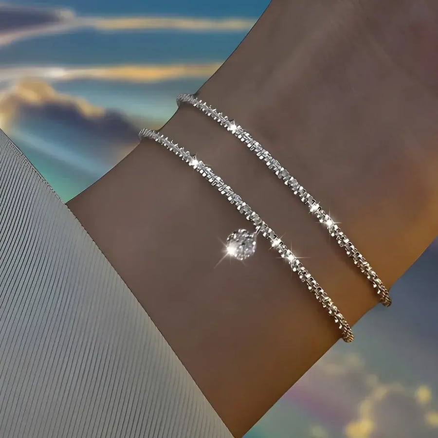 أساور فضة S925 نجوم