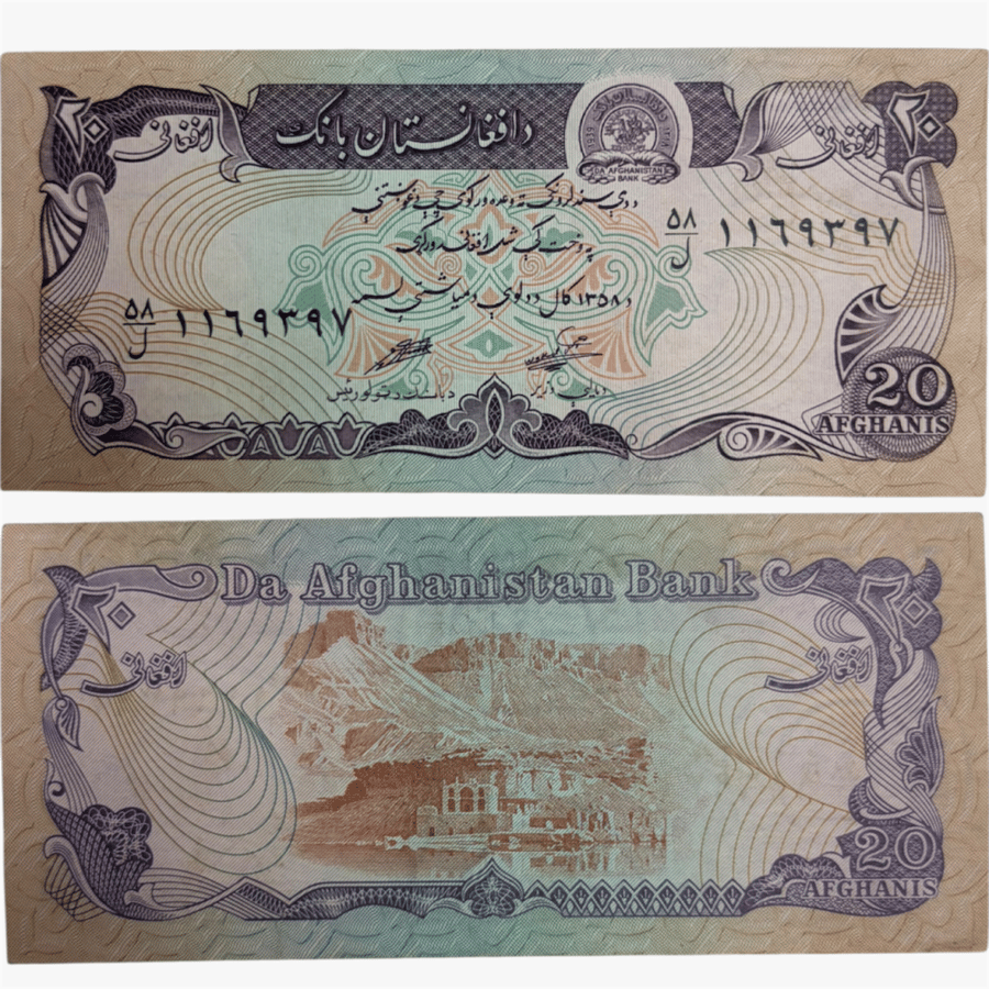 عملة أفغانستان 1979 م