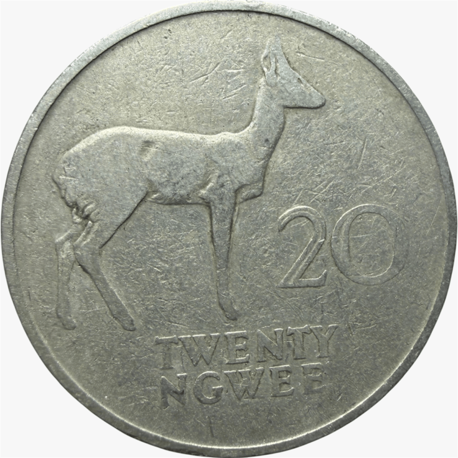عملة زامبيا 1968 م
