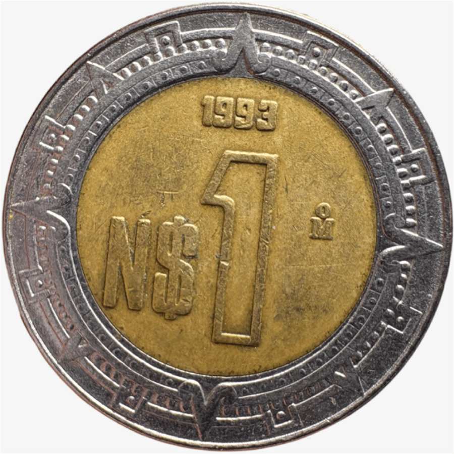 عملة المكسيك 1993م