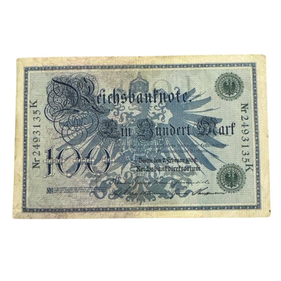 عملة المانيا 1908م بتصميم جميل