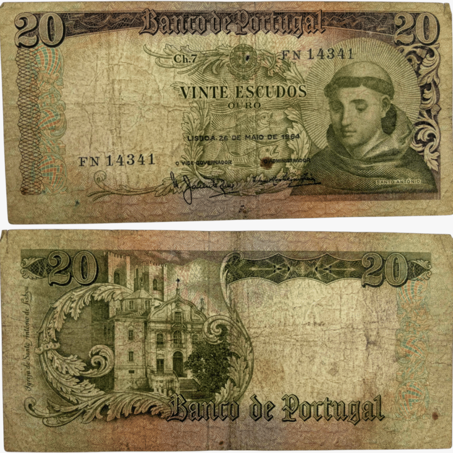 عملة البرتغال 1964 م