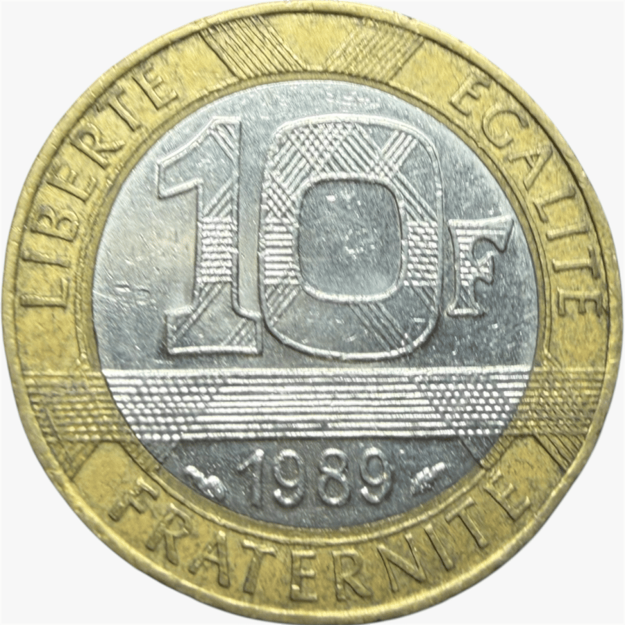 عملة فرنسا 1989 - 1991 م