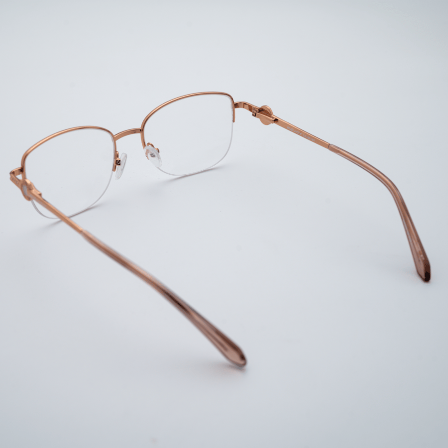 Revo Gold Rimless Eyeglasses