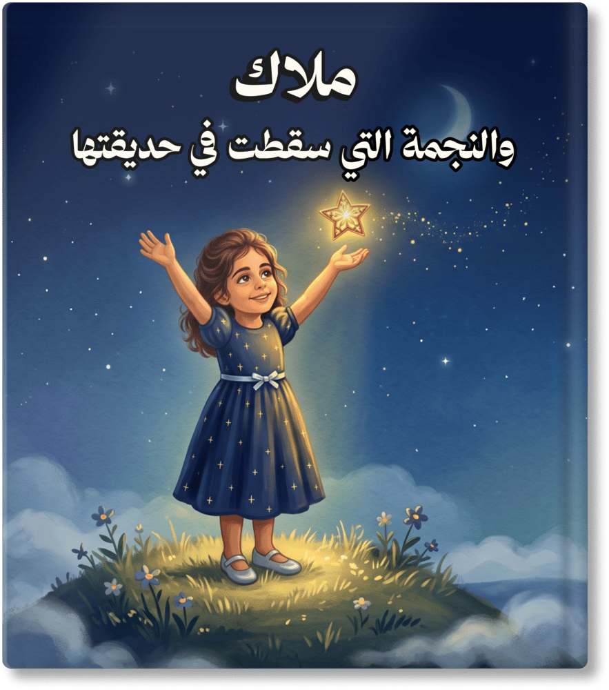 النجمة التي سقطت في حديقتها - قصة مخصصة للأطفال