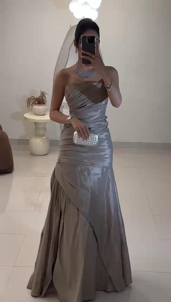 فستان سهرة كسرات