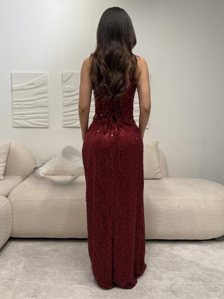 فستان سهره عودي سكني انيق