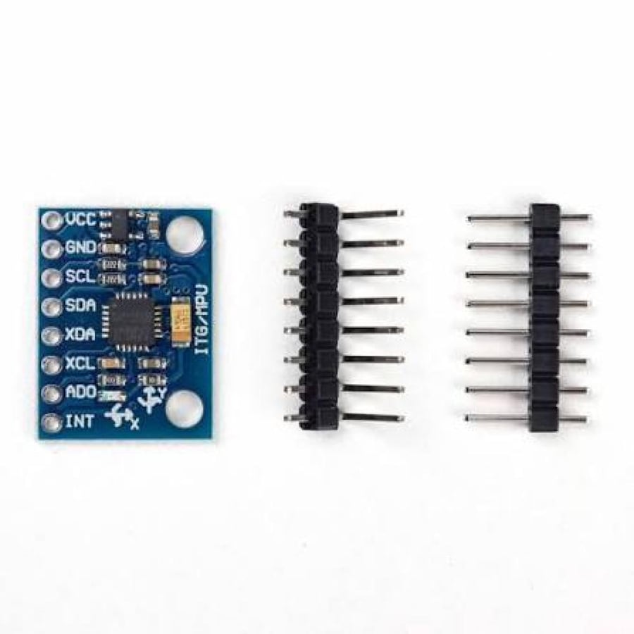 حساس التسارع والجيروسكوب (MPU6050)