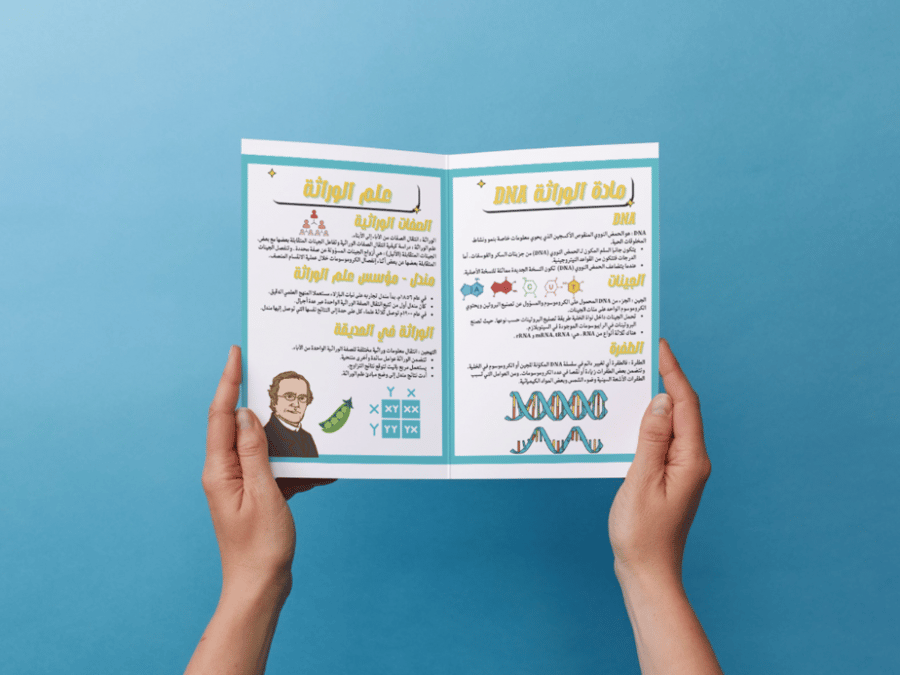 مطوية الوراثة ثالث متوسط