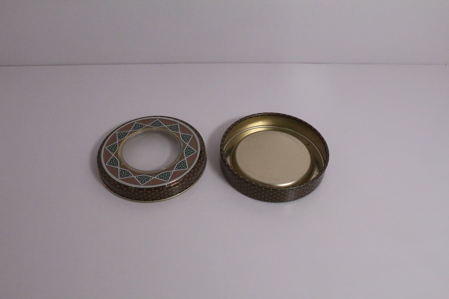 Aluminum saffron box 5 grams