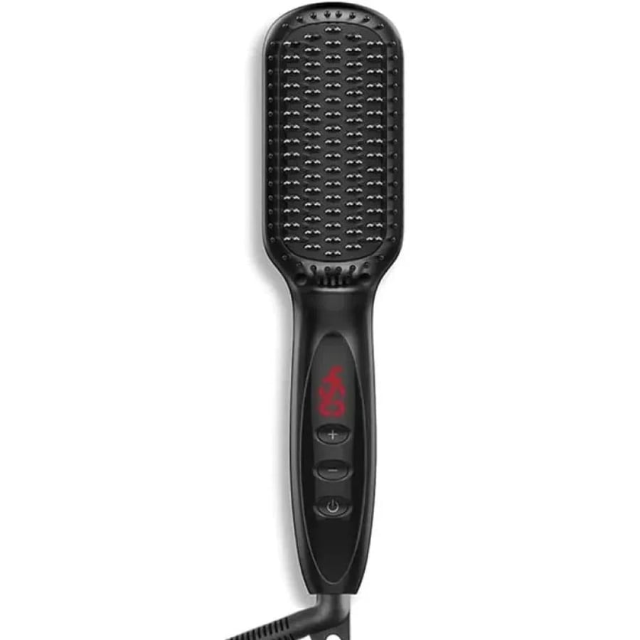 Electric brush for straightening hair