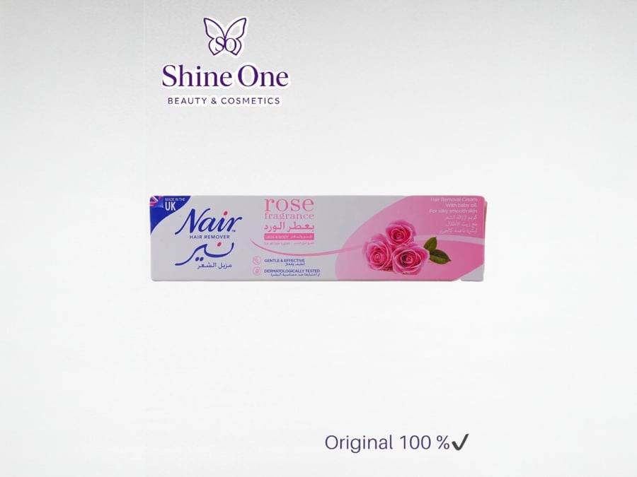 Nair Cream Hair Removal with Rose Scent 110-milliliter