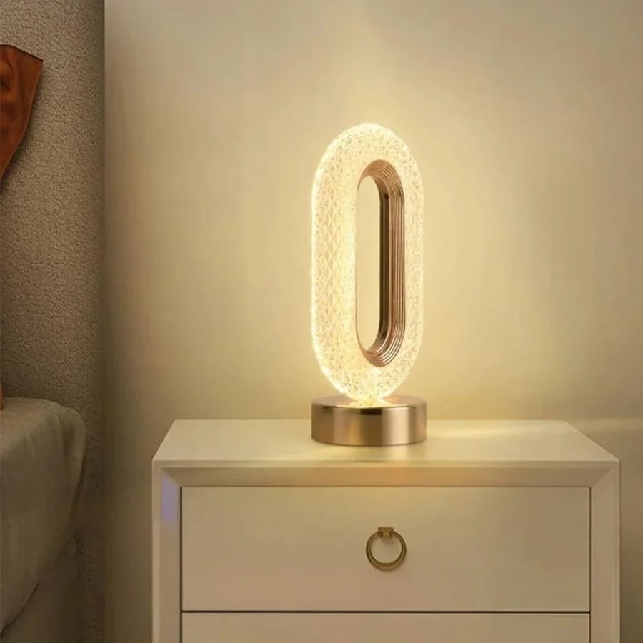 مصباح كريستال LED بلمسة ذكية قابلة لضبط السطوع عبر تقنية اللمس