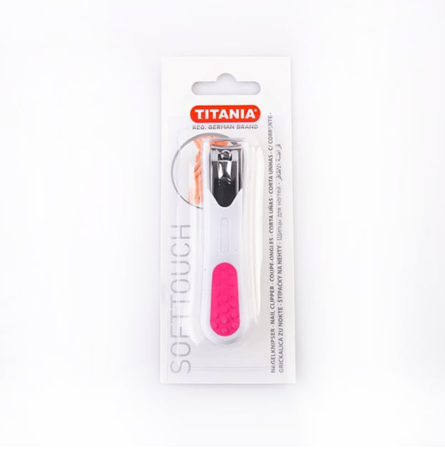 Titania Nail Clipper 1052/2St B (تيتانيا ماكينة قص الأظافر فضي كبير 1052/2)