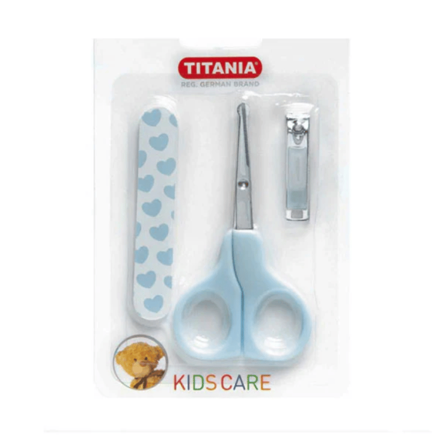 Titania Nail Kids Care Set 1296 B (تيتانيا طقم العناية بأظافر الأطفال 3 قطع)