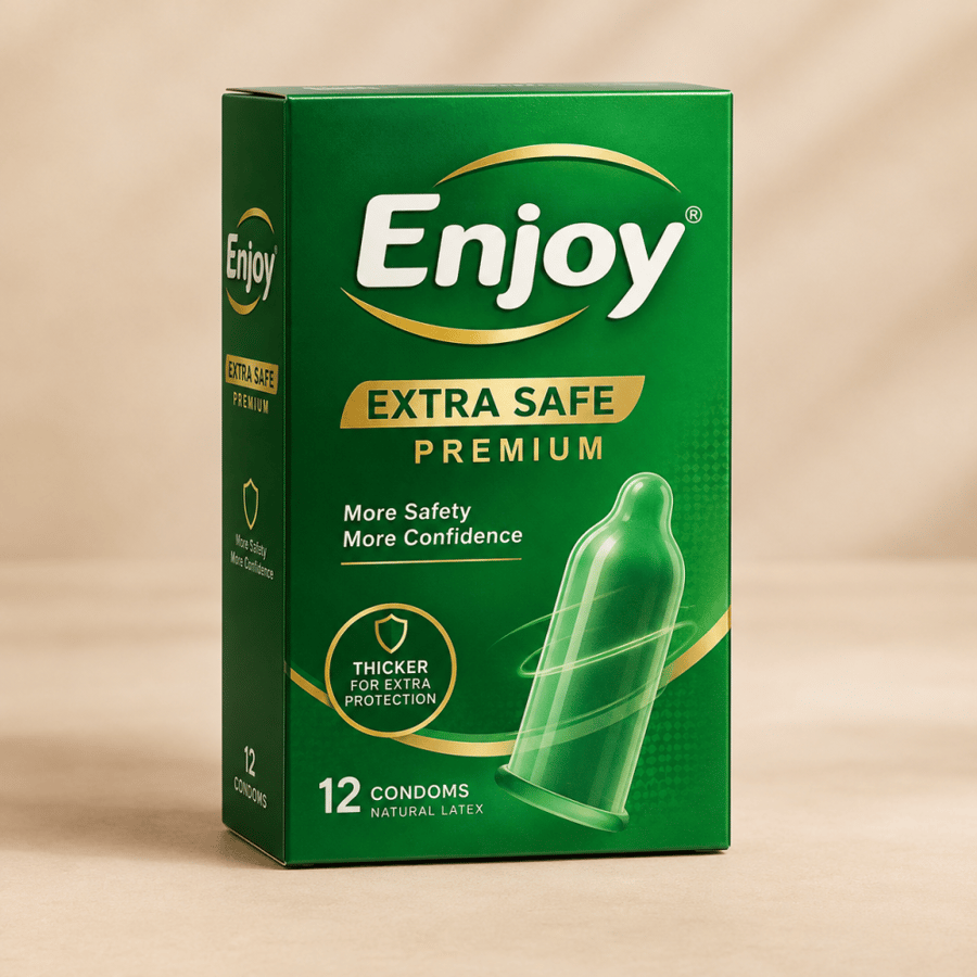 Enjoy Extra Safe Premium Condom 12